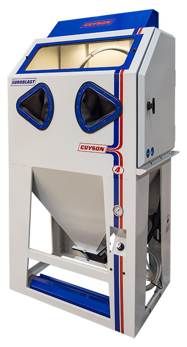 Cabina de chorro en seco por succión Euroblast de Guyson