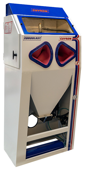 Cabina de chorro en seco por succión Euroblast de Guyson