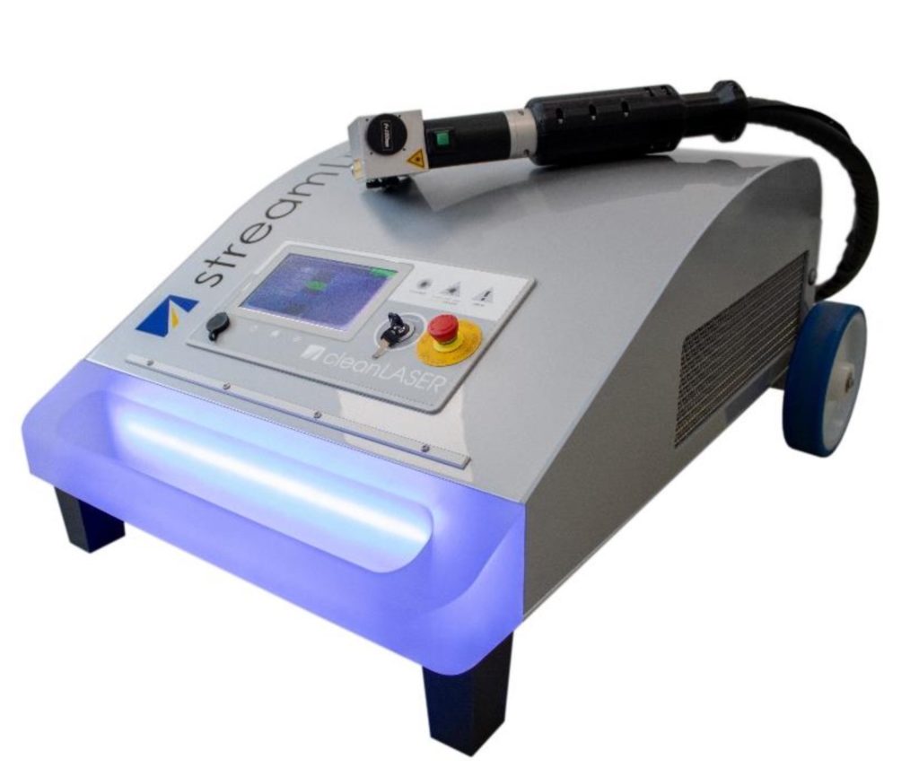 Equipo de limpieza láser compacto streamLINE